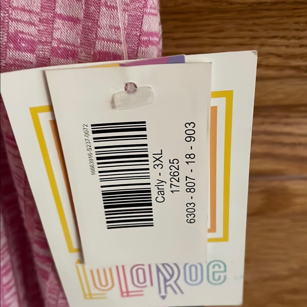 LuLaRoe Pink High Low Dress - Picture 4 of 4